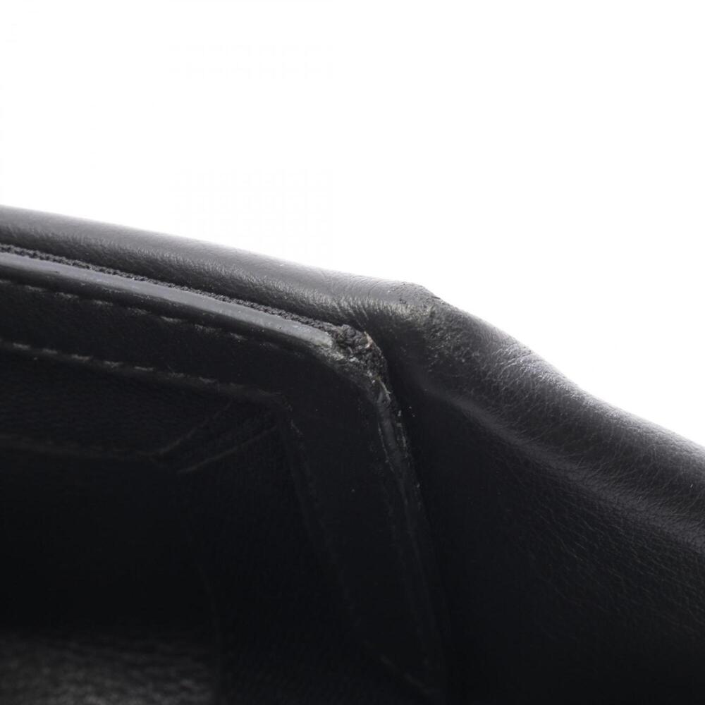 Balenciaga Navy Cabas S Tote Bag Handbag Leather Women's Black 339933 - Picture 8 of 10